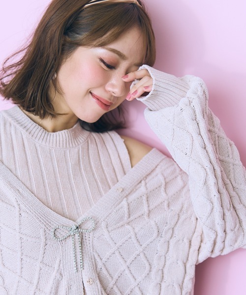 Blugirl Blumarine 星＆ハート&マリン ニットカーディガン Blugirl Blumarine 星＆ハート&マリン ニットカーディガン - メルカリ