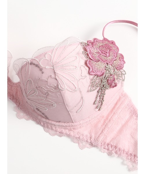 セール】シャイニーバタフライ グラマーアップ ブラ(E～Gカップ