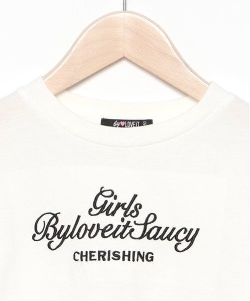 by LOVEiT（バイラビット）の「リボンカーディガンTシャツセット（ニット/セーター・キッズ・グレー/アイボリー/ブラック・120cm/130cm/140cm/150cm/160cm）」の11枚目の写真