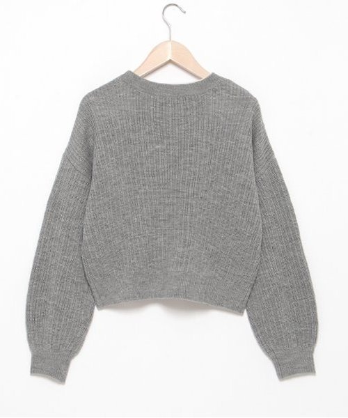 by LOVEiT（バイラビット）の「リボンカーディガンTシャツセット（ニット/セーター・キッズ・グレー/アイボリー/ブラック・120cm/130cm/140cm/150cm/160cm）」の20枚目の写真