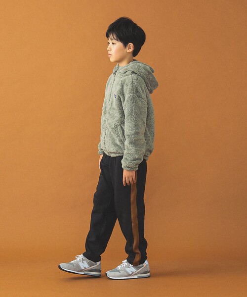 B:MING by BEAMS（ビーミングバイビームス）の「裏シャギー トラック パンツ 2024FW（100～150cm）（スラックス・キッズ・オフホワイト/ブラック・100/120/130/140/150/110）」の18枚目の写真