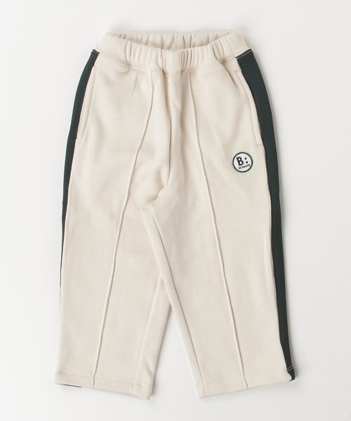 B:MING by BEAMS（ビーミングバイビームス）の「裏シャギー トラック パンツ 2024FW（100～150cm）（スラックス・キッズ・オフホワイト/ブラック・100/120/130/140/150/110）」の10枚目の写真