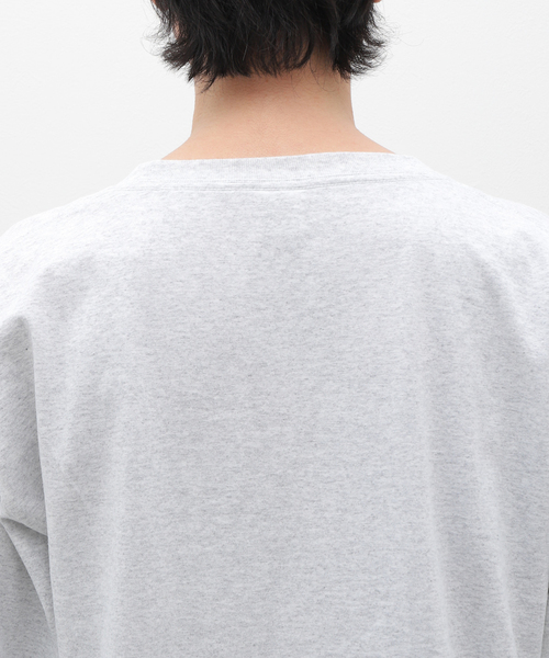 WISM(ウィズム)の「【BASEMENT GEAR / ベースメントギア】7oz Garment Wash L/SL Tee(Tシャツ/カットソー・メンズ・ホワイト/ライトグレー/ブラック/ネイビー・MEDIUM/LARGE/X-LARGE/XX-LARGE)」の22枚目の写真