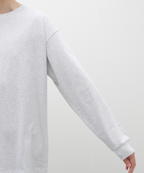 WISM(ウィズム)の「【BASEMENT GEAR / ベースメントギア】7oz Garment Wash L/SL Tee(Tシャツ/カットソー・メンズ・ホワイト/ライトグレー/ブラック/ネイビー・MEDIUM/LARGE/X-LARGE/XX-LARGE)」の11枚目の写真