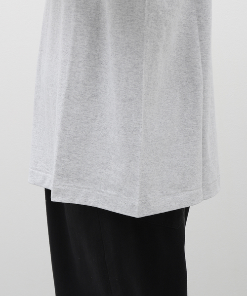 WISM(ウィズム)の「【BASEMENT GEAR / ベースメントギア】7oz Garment Wash L/SL Tee(Tシャツ/カットソー・メンズ・ホワイト/ライトグレー/ブラック/ネイビー・MEDIUM/LARGE/X-LARGE/XX-LARGE)」の13枚目の写真