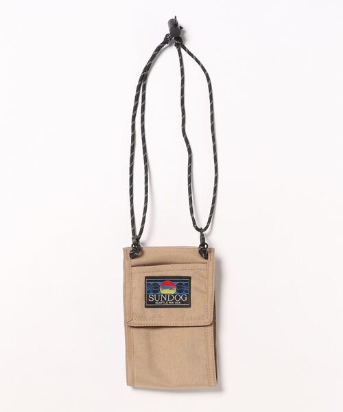 SUNDOG（サンドッグ）の「【W】【it】【IW5】【SUNDOG】ハイドアウェイ ポーチ  HIDE AWAY（ショルダーバッグ・メンズ・グリーン/ブラック/カーキ・FREE）」の2枚目の写真