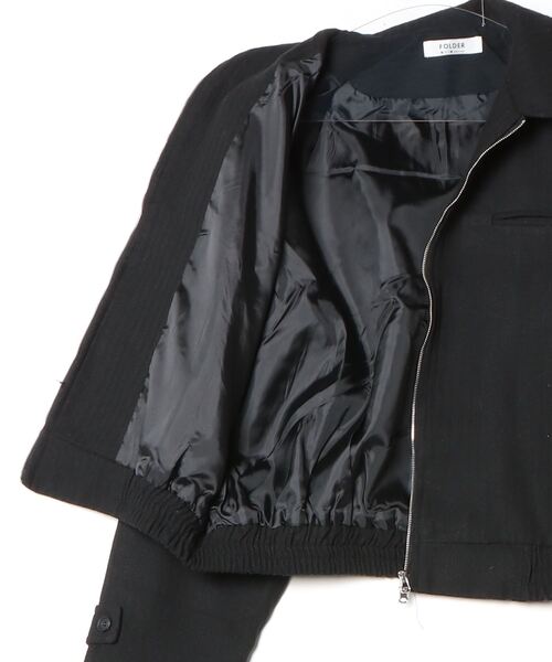 ジャケット・アウター Chikashitsu+ cropped bomber jacket Chikashitsu+ cropped bomber jacket