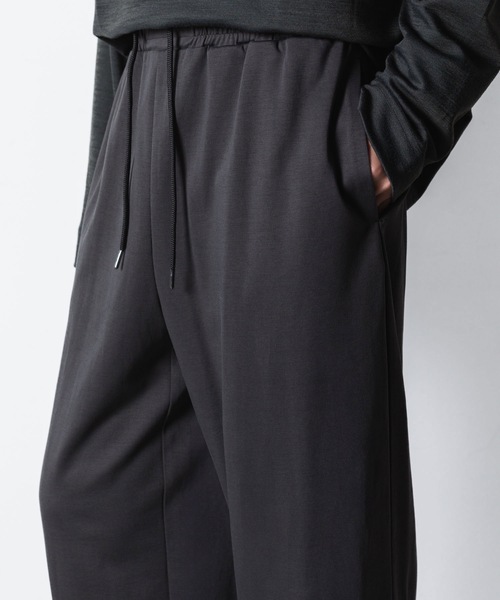 ATTACHMENT（アタッチメント）の「コットン ダブルフェイス ラウンジトラウザーズ / COTTON DOUBLE FACE LOUNGE TROUSERS（スウェットパンツ・メンズ・ブラック/ライトブラウン/グレー/ダークグレー・1/3/2）」の12枚目の写真