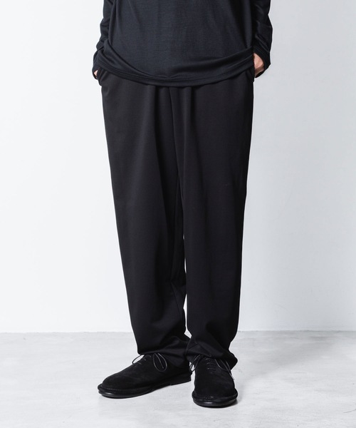 ATTACHMENT（アタッチメント）の「コットン ダブルフェイス ラウンジトラウザーズ / COTTON DOUBLE FACE LOUNGE TROUSERS（スウェットパンツ・メンズ・ブラック/ライトブラウン/グレー/ダークグレー・1/3/2）」の17枚目の写真