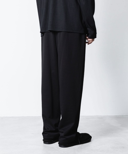 ATTACHMENT（アタッチメント）の「コットン ダブルフェイス ラウンジトラウザーズ / COTTON DOUBLE FACE LOUNGE TROUSERS（スウェットパンツ・メンズ・ブラック/ライトブラウン/グレー/ダークグレー・1/3/2）」の20枚目の写真