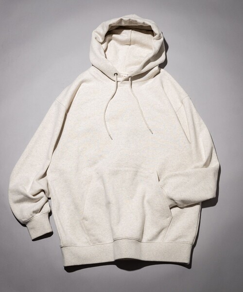 FREAK'S STORE(フリークスストア)の「FREAK’S STORE/フリークスストア HEAVY WEIGHT HOODIE 15oz /ヘビーウェイトフーディー 15オンス/パーカー/リラックスフィット/USAコットン(パーカー・メンズ・ブラック/グレー/ライトグレー/ブラウン/マスタード・SMALL/MEDIUM/LARGE)」の6枚目の写真