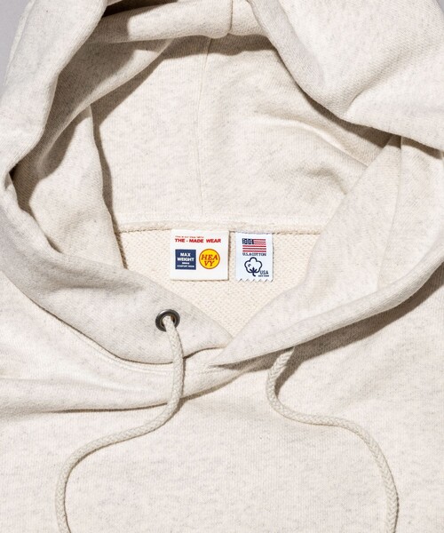 FREAK'S STORE(フリークスストア)の「FREAK’S STORE/フリークスストア HEAVY WEIGHT HOODIE 15oz /ヘビーウェイトフーディー 15オンス/パーカー/リラックスフィット/USAコットン(パーカー・メンズ・ブラック/グレー/ライトグレー/ブラウン/マスタード・SMALL/MEDIUM/LARGE)」の8枚目の写真