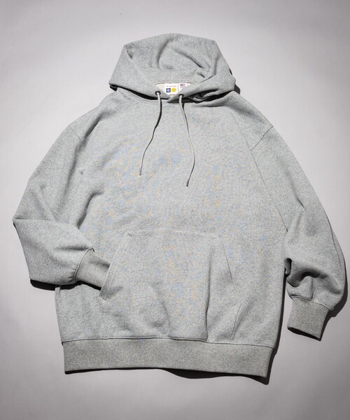FREAK'S STORE(フリークスストア)の「FREAK’S STORE/フリークスストア HEAVY WEIGHT HOODIE 15oz /ヘビーウェイトフーディー 15オンス/パーカー/リラックスフィット/USAコットン(パーカー・メンズ・ブラック/グレー/ライトグレー/ブラウン/マスタード・SMALL/MEDIUM/LARGE)」の20枚目の写真