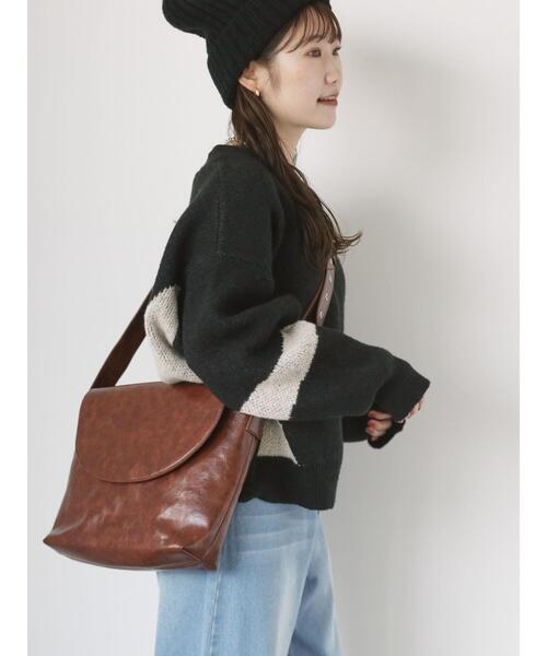 ehka sopo(エヘカソポ)の「ジャカードVネックカーディガン(カーディガン/ボレロ・レディース・ピンク/ブラック/キナリ・F)」の12枚目の写真