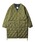 TAIONi^CIj́uTAION / ^CI MILITARY V NECK ZIP DOWN COAT (TAION-101ZML-1LONG) ~^[C VlbN O_E _ER[gi_EWPbg/R[gjvbI[u