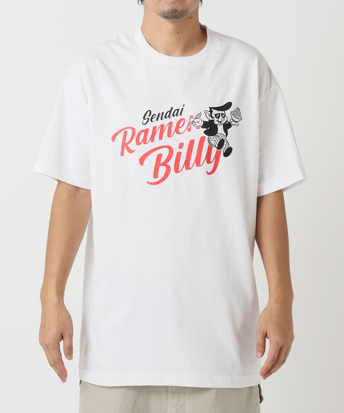 JOURNAL STANDARD（ジャーナルスタンダード）の「ラーメン☆ビリー x JOURNAL STANDARD（Tシャツ/カットソー・メンズ・ホワイト・MEDIUM/LARGE/X-LARGE）」の2枚目の写真