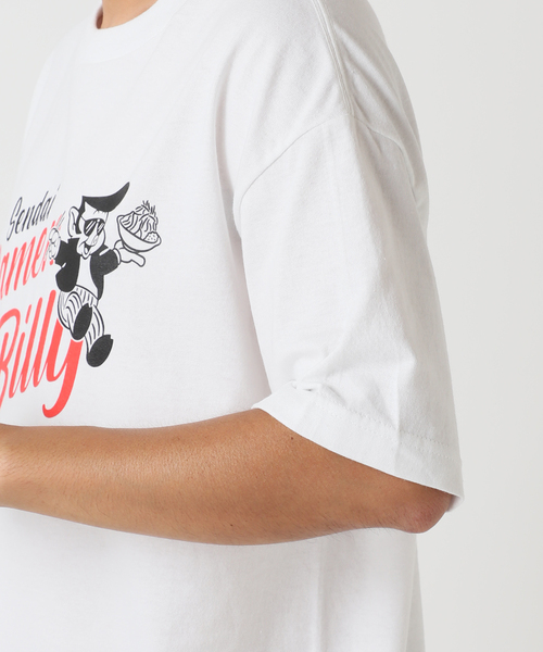 JOURNAL STANDARD（ジャーナルスタンダード）の「ラーメン☆ビリー x JOURNAL STANDARD（Tシャツ/カットソー・メンズ・ホワイト・MEDIUM/LARGE/X-LARGE）」の8枚目の写真
