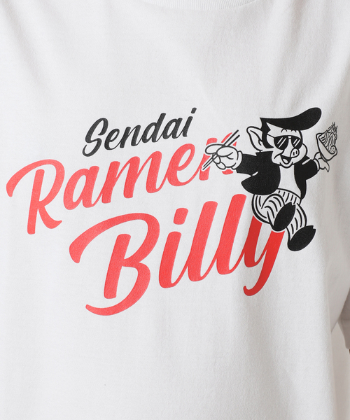 JOURNAL STANDARD（ジャーナルスタンダード）の「ラーメン☆ビリー x JOURNAL STANDARD（Tシャツ/カットソー・メンズ・ホワイト・MEDIUM/LARGE/X-LARGE）」の10枚目の写真