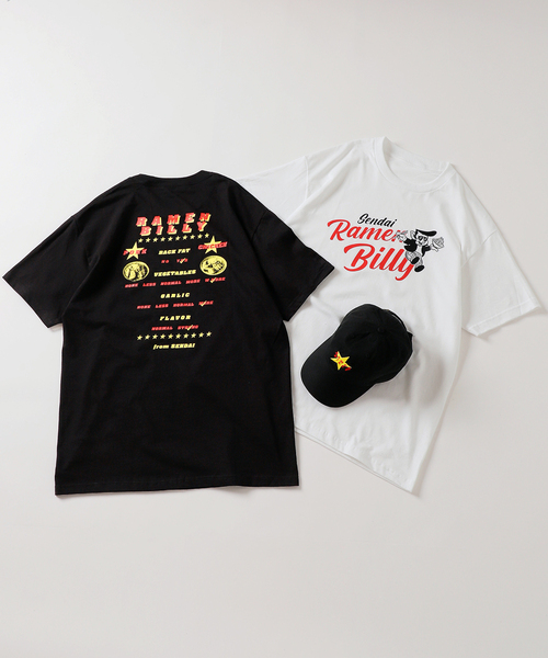 JOURNAL STANDARD（ジャーナルスタンダード）の「ラーメン☆ビリー x JOURNAL STANDARD（Tシャツ/カットソー・メンズ・ホワイト・MEDIUM/LARGE/X-LARGE）」の12枚目の写真