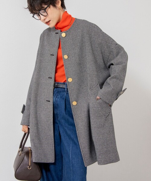 ノーリーズ　Traditional Weatherwearノーカラーコート ノーリーズ Traditional Weatherwearノーカラーコート Traditional