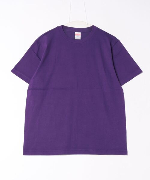 VIBGYOR（ヴィブジョー）の「United Athle/5.0オンス ユニバーサル フィット 無地 半袖 Tシャツ(CZ)（Tシャツ/カットソー・メンズ・イエロー/インディゴブルー/オレンジ/サンドベージュ/パープル/ロイヤルブルー/グリーン/ダークブラウン/ピンク/バーガンディー/レッド/ライトブルー/ベビーピンク/ブラック/グレー・LARGE/MEDIUM/SMALL/X-LARGE）」の9枚目の写真
