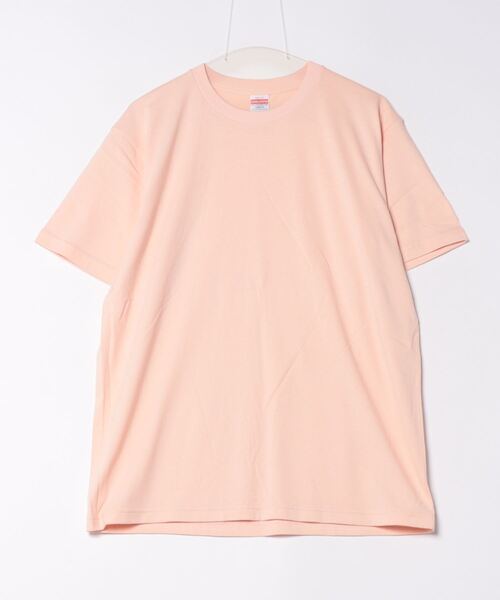 VIBGYOR（ヴィブジョー）の「United Athle/5.0オンス ユニバーサル フィット 無地 半袖 Tシャツ(CZ)（Tシャツ/カットソー・メンズ・イエロー/インディゴブルー/オレンジ/サンドベージュ/パープル/ロイヤルブルー/グリーン/ダークブラウン/ピンク/バーガンディー/レッド/ライトブルー/ベビーピンク/ブラック/グレー・LARGE/MEDIUM/SMALL/X-LARGE）」の12枚目の写真