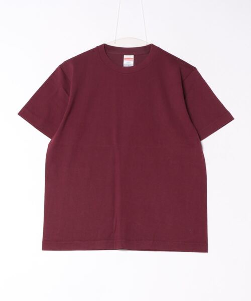 VIBGYOR（ヴィブジョー）の「United Athle/5.0オンス ユニバーサル フィット 無地 半袖 Tシャツ(CZ)（Tシャツ/カットソー・メンズ・イエロー/インディゴブルー/オレンジ/サンドベージュ/パープル/ロイヤルブルー/グリーン/ダークブラウン/ピンク/バーガンディー/レッド/ライトブルー/ベビーピンク/ブラック/グレー・LARGE/MEDIUM/SMALL/X-LARGE）」の14枚目の写真