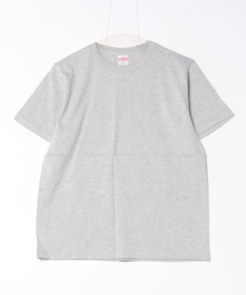 VIBGYOR（ヴィブジョー）の「United Athle/5.0オンス ユニバーサル フィット 無地 半袖 Tシャツ(CZ)（Tシャツ/カットソー・メンズ・イエロー/インディゴブルー/オレンジ/サンドベージュ/パープル/ロイヤルブルー/グリーン/ダークブラウン/ピンク/バーガンディー/レッド/ライトブルー/ベビーピンク/ブラック/グレー・LARGE/MEDIUM/SMALL/X-LARGE）」の3枚目の写真