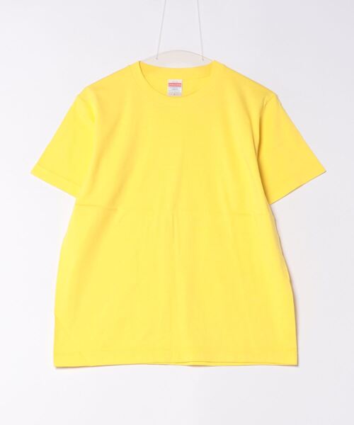 VIBGYOR（ヴィブジョー）の「United Athle/5.0オンス ユニバーサル フィット 無地 半袖 Tシャツ(CZ)（Tシャツ/カットソー・メンズ・イエロー/インディゴブルー/オレンジ/サンドベージュ/パープル/ロイヤルブルー/グリーン/ダークブラウン/ピンク/バーガンディー/レッド/ライトブルー/ベビーピンク/ブラック/グレー・LARGE/MEDIUM/SMALL/X-LARGE）」の10枚目の写真