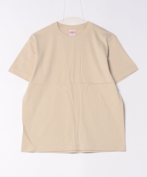 VIBGYOR（ヴィブジョー）の「United Athle/5.0オンス ユニバーサル フィット 無地 半袖 Tシャツ(CZ)（Tシャツ/カットソー・メンズ・イエロー/インディゴブルー/オレンジ/サンドベージュ/パープル/ロイヤルブルー/グリーン/ダークブラウン/ピンク/バーガンディー/レッド/ライトブルー/ベビーピンク/ブラック/グレー・LARGE/MEDIUM/SMALL/X-LARGE）」の5枚目の写真