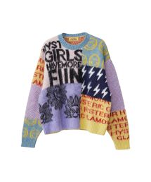 HYSTERIC GLAMOUR | HYS SCRATCHジャカード セーター(ニット/セーター)