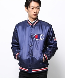 Champion スタジャン ブラック X-LARGE Champion スナップボタン スタジャン XL ブラック - メルカリ