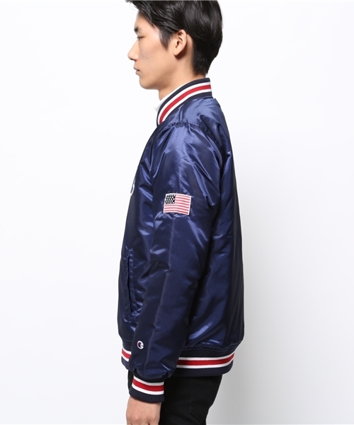 【チャンシン 】Champion フルデコスタジャン Champion（チャンピオン） アワードジャケット AWARD JACKET