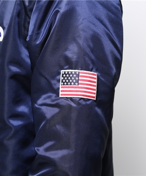 Champion(チャンピオン)の「【CHAMPION】デカロゴスタジャン(スタジャン・メンズ・ネイビー/ワイン/グリーン・X-LARGE/LARGE/MEDIUM)」の9枚目の写真