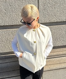 JENNE（ジェンヌ）の「リラックスカットソーポンチョ（ポンチョ）」