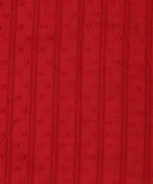 WC（ダブル シー）の「コットンレースフリルスカート（スカート・レディース・レッド/ホワイト・FREE）」の8枚目の写真