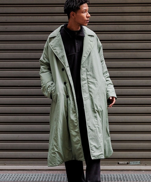 NECESSARY OR UNNECESSARY トレンチコート ノーカラートレンチ-Women