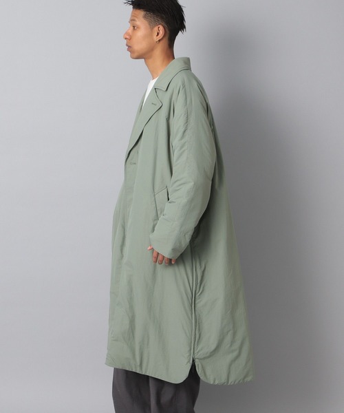 NUMERALS（ヌメラルズ）の「【NUMERALS】中綿トレンチコート（トレンチコート・メンズ・ブラック/カーキ・MEDIUM/LARGE）」の20枚目の写真