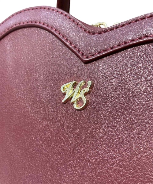 WILLSELECTION（ウィルセレクション）の「2WAYハートショルダーバッグ（ショルダーバッグ・レディース・ボルドー/ブラック・FREE）」の15枚目の写真