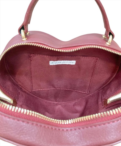 WILLSELECTION（ウィルセレクション）の「2WAYハートショルダーバッグ（ショルダーバッグ・レディース・ボルドー/ブラック・FREE）」の17枚目の写真