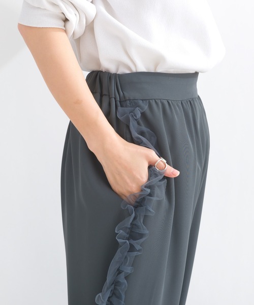 sanself サンセルフ フリル パンツ ブラック 大阪 限定