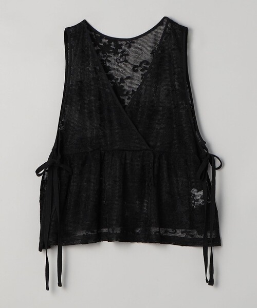 coen(コーエン)の「メッシュレース2WAYベスト(ベスト・レディース・ナチュラル/ブラック・FREE)」の15枚目の写真