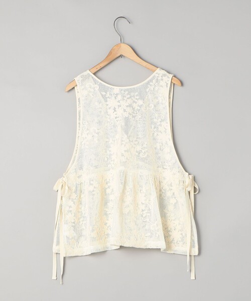 coen(コーエン)の「メッシュレース2WAYベスト(ベスト・レディース・ナチュラル/ブラック・FREE)」の17枚目の写真