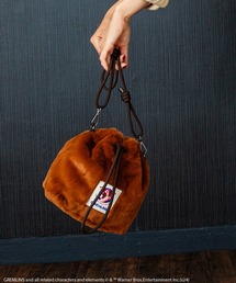 ACCOMMODE | グレムリン/ファー巾着ショルダー(ショルダーバッグ)