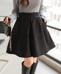Petitle | [ 低身長向けサイズ ] フェイクウールキュロット(スカート)