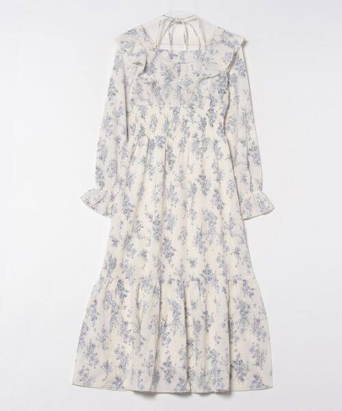 apres jour(アプレジュール)の「花柄フリルクロスワンピース【ZOZOTOWN限定アイテム】(ワンピース・レディース・ブルー系その他/パープル系その他/ブラック系その他・フリー/X-LARGE)」の5枚目の写真