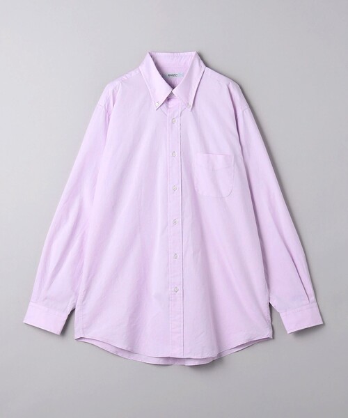 District UNITED ARROWS（ディストリクト ユナイテッドアローズ）の「＜District＞ ブロード ボタンダウンシャツ（シャツ/ブラウス・メンズ・ホワイト/ライトブルー/ライラック・15 /15  1/2/16/16  1/2）」の18枚目の写真