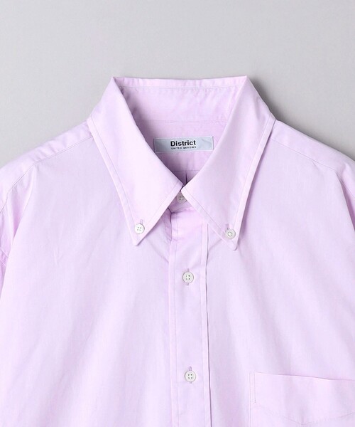 District UNITED ARROWS（ディストリクト ユナイテッドアローズ）の「＜District＞ ブロード ボタンダウンシャツ（シャツ/ブラウス・メンズ・ホワイト/ライトブルー/ライラック・15 /15  1/2/16/16  1/2）」の20枚目の写真