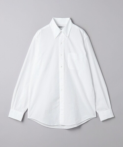 District UNITED ARROWS（ディストリクト ユナイテッドアローズ）の「＜District＞ ブロード ボタンダウンシャツ（シャツ/ブラウス・メンズ・ホワイト/ライトブルー/ライラック・15 /15  1/2/16/16  1/2）」の22枚目の写真