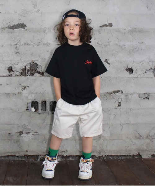 GROOVY COLORS（グルービーカラーズ）の「Twill City Shorts（その他パンツ・キッズ・キナリ/ブルー・140/130）」の5枚目の写真